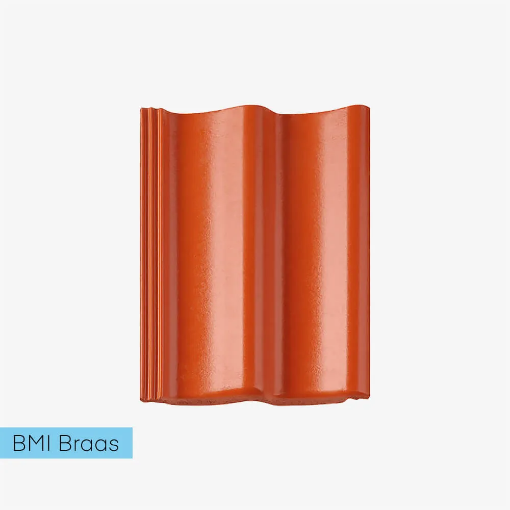 Dachówka betonowa Bałtycka kolor ceglany