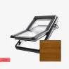 Okno dachowe PVC z kołnierzem Roto Designo R6 114x118
